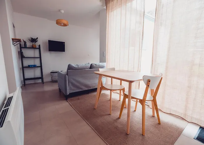 Grand Studio Avec Jardin, Parking Gratuit